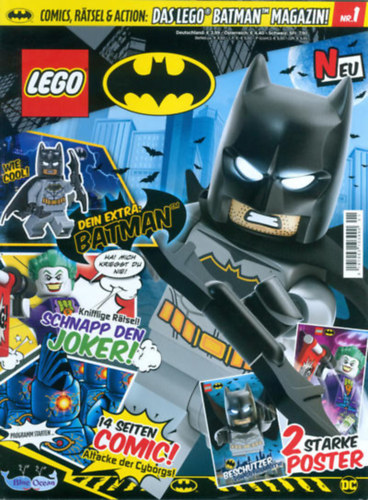 The Lego Group, Martin Fisher, Natascha Rmer (illus.) - Comics, Ratsel & Action: Das Lego Batman Magazin! Nr. 1