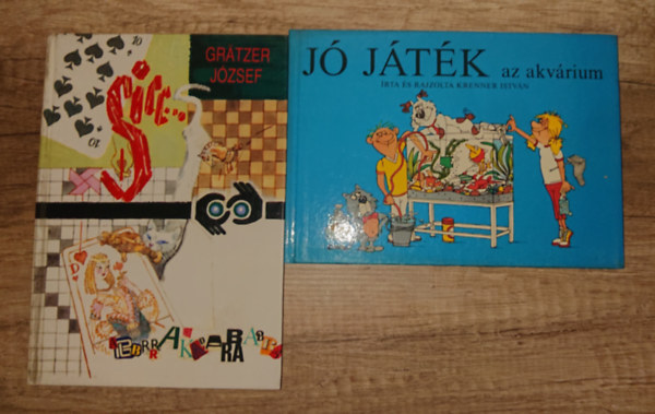 Gr�tzer J�zsef, Krenner Istv�n - 2 klasszikus foglalkoztat� gyerekeknek: Sicc!, J� j�t�k az akv�rium