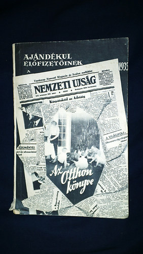 Az otthon k�nyve 1935 (A Nemzeti Ujs�g aj�nd�ka el�fizet�inek)