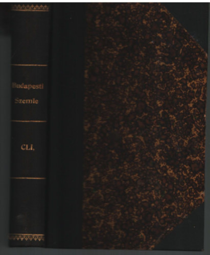 Voinovich G�za (szerk.) - Budapesti szemle 151. k�tet ( 427., 428., 429. sz�m )