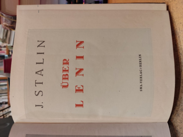 J. Stalin - ber Lenin (SWA-Verlag)