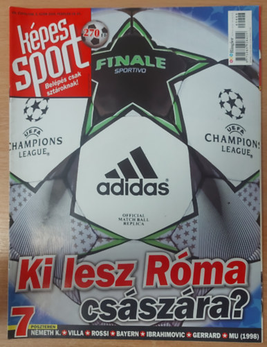 Sal Endre (fszerk.) - Kpes Sport - Belps csak sztroknak! VII. vfolyam 8. szm 2009. februr 18-24