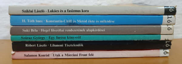 Sziklai Lszl, H. Tth Imre, Suki Bla, Szraz Gyrgy, Rbert Lszl, Salamon Konrd - Gyorsul id knyvcsomag