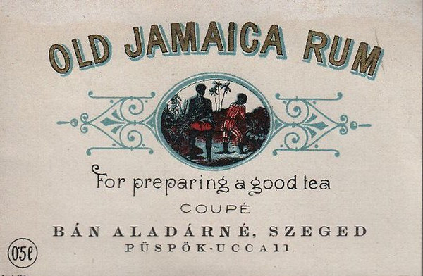 Old Jamaica Rum (eredeti italcmke)