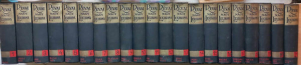 Rvai Nagy Lexikona 1-21. (I-XXI.) (j llapot, egysges, teljes sorozat) (nem reprint)
