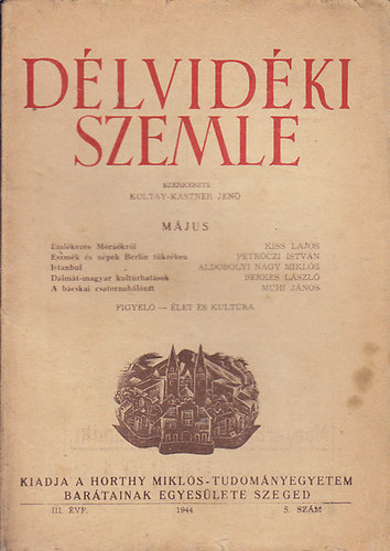 D�lvid�ki Szemle III. �vf. (1944) 5. sz�m
