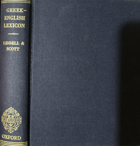 Liddell & Scott - Greek - English Lexicon