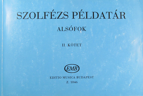 J. Irsai Vera (szerk.) - Szolfzs pldatr - Alsfok II. ktet