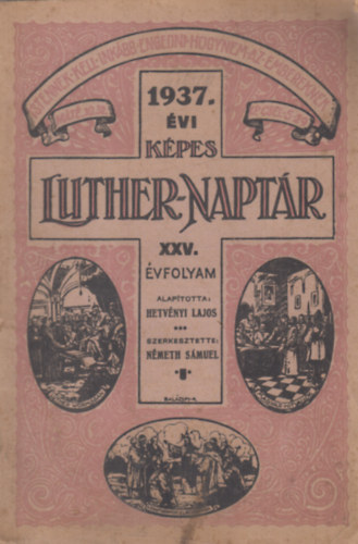 N�meth S�muel (szerk) - 1937. �vi k�pes Luther-napt�r