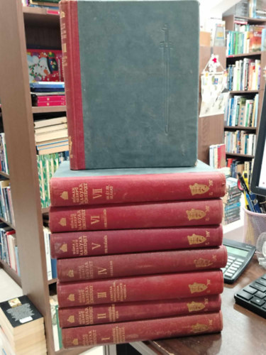 Hóman- Szekfű - Magyar történet I-VIII. (I. kiadás, teljes sorozat)