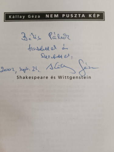 Kállay Géza - Nem puszta kép