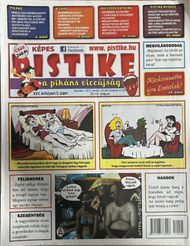 Száraz Attila (Főszerk.) - Pikáns 2019. május - XXV. évfolyam 5. szám