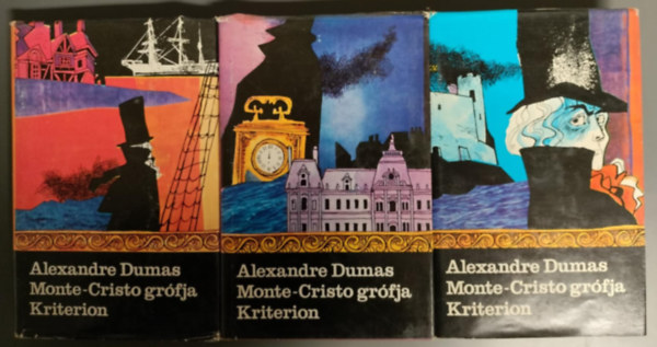 Alexandre Dumas, Fordtotta: Csetnyi Erzsi - Monte-Cristo grfja I-III. (rkossy Istvn rajzaival)