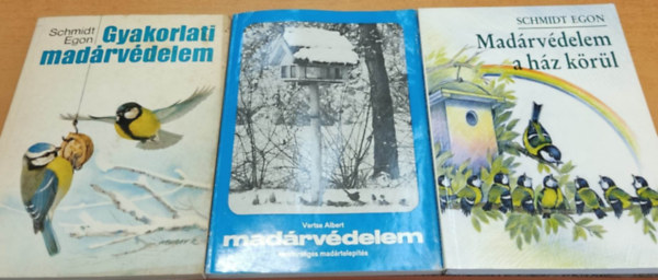 Schmidt Egon, Vertse Albert - Gyakorlati madrvdelem + Madrvdelem + Madrvdelem a hz krl (3 ktet)