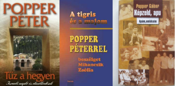 Popper P�ter, Popper G�bor - Popper P�ter k�nyvcsomag