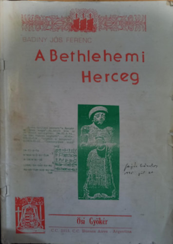 Badiny Js Ferenc - Betlehemi herceg - A prtus Jzus
