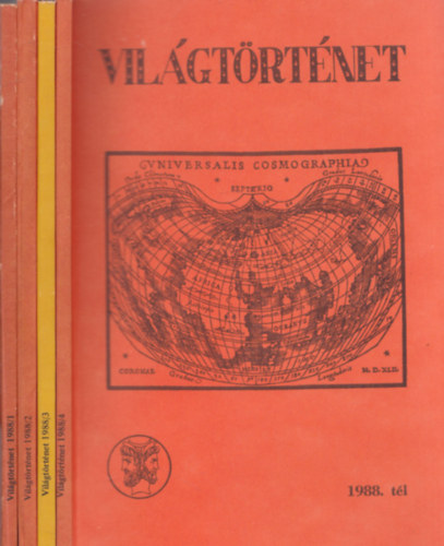 Incze Mikl�s (szerk.) - Vil�gt�rt�net 1988/tavasz-t�l - teljes �vfolyam 4 k�tetben