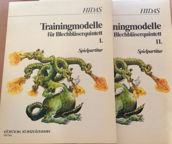 Hidas Frigyes - Trainingsmodelle f�r blechbl�serquintett I-II. - r�zf�v�s kvintett - kotta