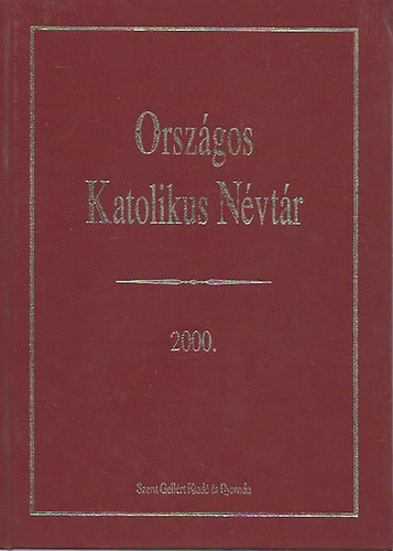 Országos Katolikus Névtár 2000.