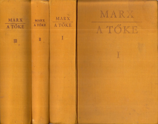 Karl Marx - A t�ke I-III. (A politikai gazdas�gtan b�r�lata)