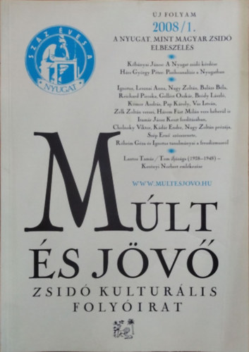 Kbnyai Jnos (fszerk.) - Mlt s Jv, 2008/1.
