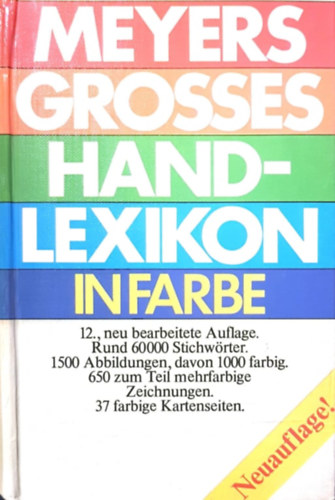 MEYERS GROSSES HANDLEXIKON A-Z 20.ÜBERARB.AUFL.
