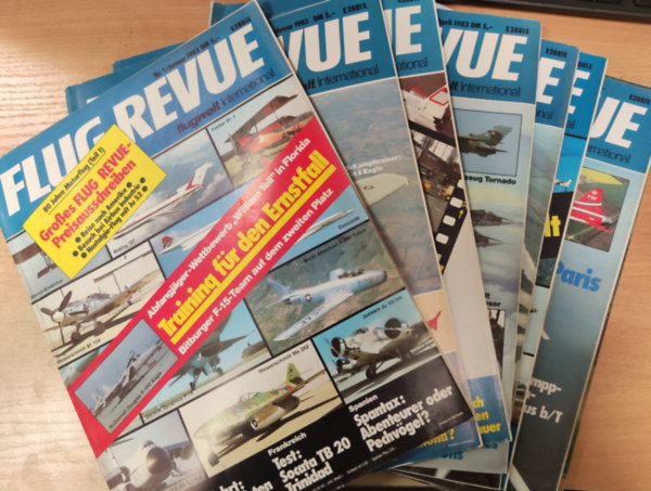 Flug Revue- 1983. �vf. 1-12. sz�m (teljes, sz�monk�nt)