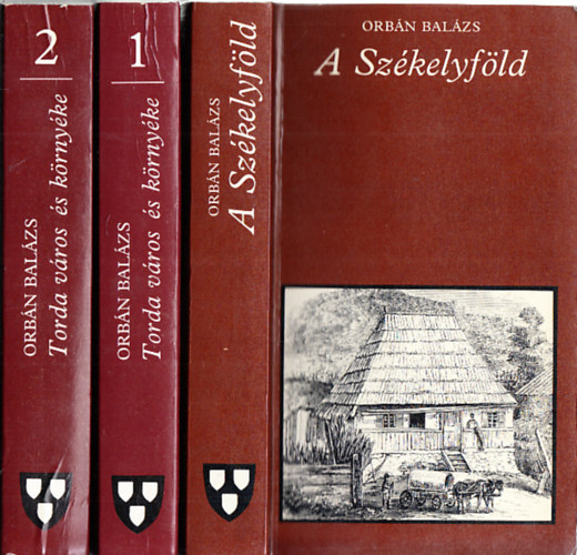 Orbán Balázs - A Székelyföld + Torda város és környéke 1-2. (2 mű)