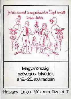 Magyarorsz�gi sz�veges falv�d�k a 19. �s a 20. sz�zadban