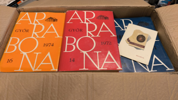 Dávid Lajos (szerk.), Dr. Tóth László, Domonkos Ottó (szerk.) - Arrabona 1-41. Múzeumi Közlemények