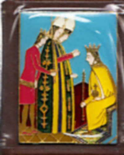 Király Éva - IV. Béla király (minikönyv, zománcplakettel, számozott)