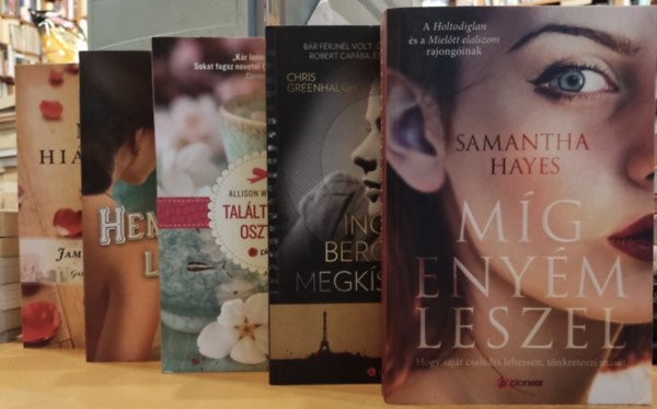 James Patterson, Gabrielle Charbonnet, Erika Robuck, Allison Winn Scotch, Greenhalgh Chris, Samantha Hayes - 5 db Romantikus regny: Mris hinyzol! + Hemingway lnya + Tallt vgyak osztlya + Ingrid Bergman megksrtse + Mg enym leszel