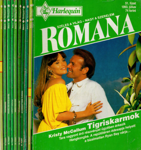 Dr. Téglásy Imre (főszerkesztő) - 10 db Romana magazin: (321.-330. lapszámig, 10 db., lapszámonként)