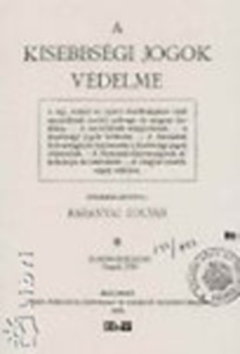 A kisebbségi jogok védelme