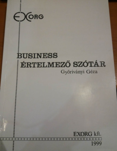 Gy�riv�nyi G�za - Business �rtelmez� sz�t�r
