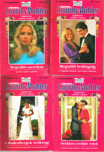 Hedwig Courths-Mahler - Hedwig Courths-Mahler romantikus regényfüzetei egyben 51-60. kötetig