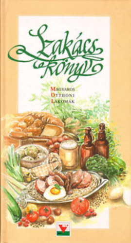 Szerk.: Farkas Ferencn - szakcsknyv - MAGYAROS OTTHONI LAKOMK (Eltelek s saltk, avagy karcsst telek; Levesek; Hsos msodik fogsok; Vegetrinusok kedvben jrva; Stemnyek s egyb csemegk; Tsztaflk tertken...)