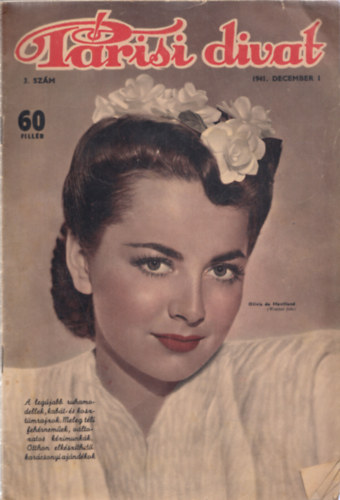 Somfay Margit (szerk.) - Párisi divat 1941. december 1. (3.szám)
