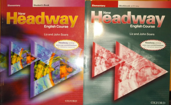 Liz and John Soars - New Headway English Course: Elementary - Student's Book + Workbook with Key