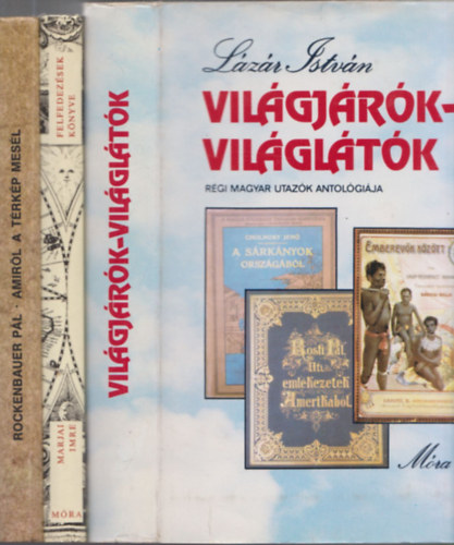 3 db tlers: Vilgjrk-vilgltk + Felfedezsek knyve + Amirl a trkp mesl