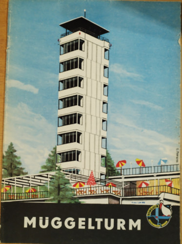 Modell-bogen M�ggelturm (kiv�ghat� makett, 1:100)