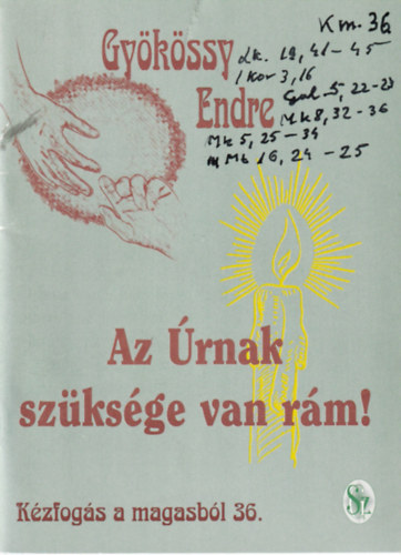 Gy�k�ssy Endre - Az �rnak sz�ks�ge van r�m! (K�zfog�s a magasb�l 36.)