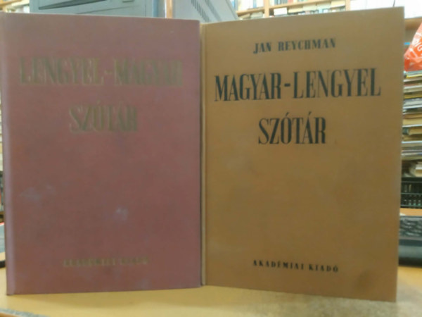 2 db Magyar-lengyel szótár + Lengyel-magyar szótár