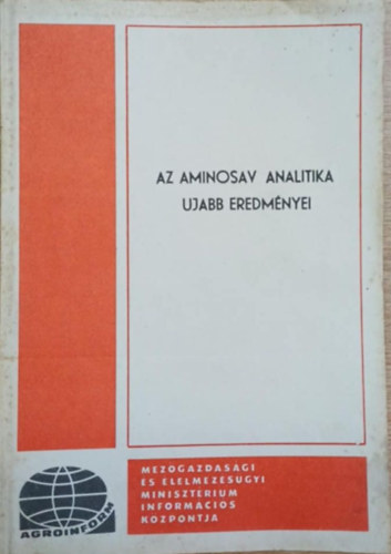 D�v�nyi Tibor - Az aminosav analitika ujabb eredm�nyei