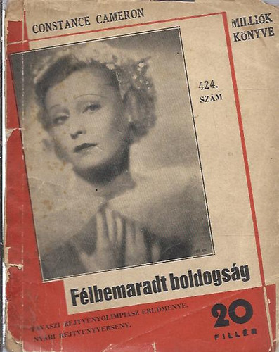 Constance Cameron - Félbemaradt boldogság