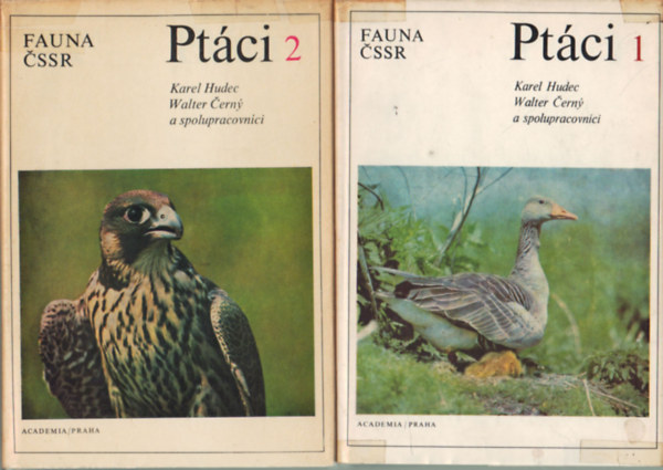 Karel Hudec, Walter Cerny - Ptci- 1-3. (4 ktetben) - Csehszlovkia madarai