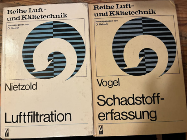 Nietzold, Vogel - Reihe Luft und Kältetechnik: Schadstoff erfassung + Luftfiltration