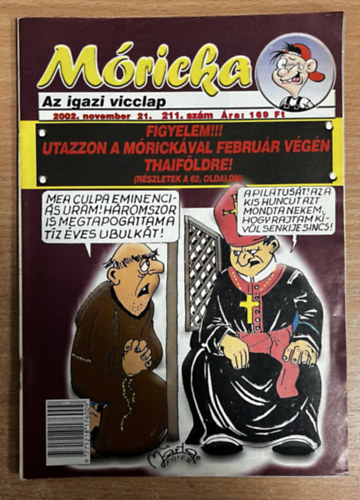 Sz�cs Alfr�d (szerk.) - M�ricka 211. - 2002. november 21.