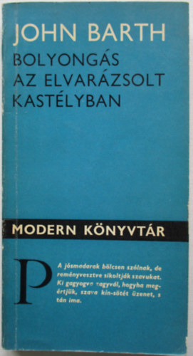 John Barth - Bolyong�s az elvar�zsolt kast�lyban