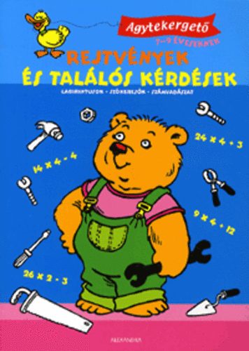 Rejtv�nyek �s tal�l�s k�rd�sek - Agytekerget� 7-9 �veseknek